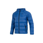 Under Armour Armour Down 2.0 striukė sportinei laisvalaikio stiliaus gobtuvu, lengvas pūkinis paltas vyrams, mėlyna 1372651-437 S