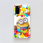 AM26 Juokingi Minionai Skaidrus Dėklas Samsung A04 A14 A23 A34 A54 M23 M33 M52 M53 Realme 10 9 C30S C35 C55 VIVO Y02 Y21 Y33S Y51 X80 V25 Dėklas Infinix Note 11S