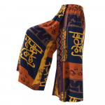 Etninio stiliaus plačios kelnės Moteri&scaron;kos jogos kelnės Haremo kelnės Čigonų hipių Boho Court Kelnės Sutemptas juosmuo Aladdin Moteri&scaron;kos kelnės XXXXXL raudona