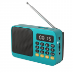 Ne&scaron;iojamas daugiafunkcis Bluetooth FM radijas, USB/TF kortelės atkūrimas, įmontuota ličio baterija