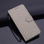 Dėklas Samsung Galaxy A22, odinis atverčiamas dėklas, skirtas Fundas Samsung A22 4G SM-A225F 5G SM-A226B, GalaxyA22 piniginės tipo dėklas Etui A22 4G SM-A225F pilka spalva