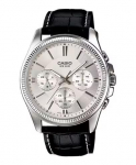 CASIO Mod. DAY DATE MULTIFUNCTION, LEATHER - WHITE MTP-1375L-7AVDF