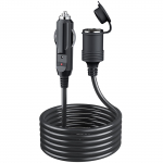 LUYING Cigarečių degiklio lizdo ilgintuvas, 3 m DC maitinimo laidas, 12 V, 24 V,