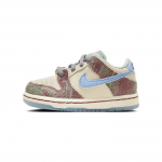 Crenshaw Skate Club x Nike Dunk Low SB TD Kūdikio sportbačiai Kreminės, Džiuto, &Scaron;viesiai mėlynos FQ8205-300 21