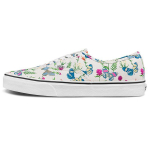 Vans Authentic Serija Drugelių Gėlių Ra&scaron;to Laisvalaikio Žemi Batai Riedlentėms Unisex Sportbačiai Balti VN0A5HZSUC0 36
