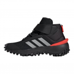 Adidas Fortatrail Apvalus priekis Velcro Patvarūs Auk&scaron;ti Bėgimo Bateliai Vaikams Sportbačiai Juodi IG7263 28