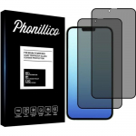 Film de protection - PHONILLICO - iPhone 13 MINI - Verre tremp&eacute; - Pack de 2 - Anti espion