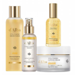 d'Alba Vita Tonizuojantis ir skaistinantis odos priežiūros rinkinys (Pur&scaron;kiamas serumas-rūkas 100ml + Tonikas 180ml + Kapsulių serumas 50ml + Kapsulių kremas 55g)