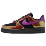 Nike Air Force 1 07 LV8 Auksiniai Juodi Ry&scaron;kiai Violetiniai Unisex Sportbačiai IB6843-002 47.5