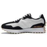New Balance 327 MS327SO sportbačiai vyrams, ry&scaron;kiai abrikosinės spalvos, balti, odiniai 43