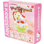Sanrio Blokas Hello Kitty Saldus Obuolių Keksiukas, 1 vnt. Populiarūs Korėjieti&scaron;ki Žaislai beige