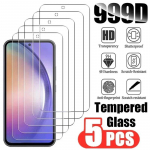 5 vnt grūdintas stiklas, skirtas Samsung Galaxy A53 A13 A54 A34 A14 A24 A52 A12 A33 A23 A32 A51 A52S A73 A72 A03 M12 M52 ekrano apsauga A33 5G gryna