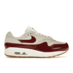 Nike Air Max 1 LX Team Red Croc Moteri&scaron;ki sportbačiai Cream Sail Gum-Light-Brown FJ3169-100 35.5