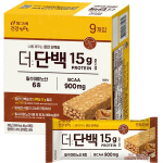 Binggrae TFT The Protein Crunch Bar Peanut Butter 9p, 360g, 1 piece, Korean essential health food