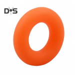 Silikoninės rankenos jėgos treniruoklio žiedas, neslystantis dilbių pir&scaron;tų treniruočių žiedas, rankenos stiprinimo žiedas, ne&scaron;iojamas rankų reabilitacijos treniruotė oranžinė