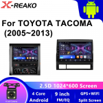 Android Multimedia, skirta Toyota Tacoma 2 HILUX 2005-2013 Stereo Car Radio Player Autoradio Carplay Navigation GPS Audio 4 core 1GB+32GB carplay