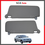 Saulės skydelis Hyundai Accent 1995-1996-1997-1998-1999 2 vnt. pilkas interjero saulės skydelis Hyundai Accent kairės de&scaron;inės pusės komplektas