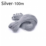 100m Auksinė Sidabrinė Kalėdinė Vestuvinė Gimtadienio Vakarėlio Reikmenys Pakavimo Virvė Etiketės Virvė Dovanų Kaspinai ARI auksas