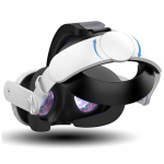 Reguliuojamas galvos dirželis, skirtas Meta Quest 3 VR ausinių keitimui Elite dirželis Patobulintas Meta Quest 3 priedų patogumas balta