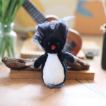 Mielas Mažas Liūto Pakabukas Pliu&scaron;inis Žaislas Lėlė Pingvinas &Scaron;uniukas Krep&scaron;io Pakabinamas Raktų Pakabukas Lėlė 13cm