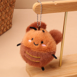 Animacinis tarakonas pliu&scaron;inis raktų pakabukas įdarytas gyvūnas lėlė raktų pakabukas mielas kuprinės pakabukas automobilio raktų laikiklis dekoracija porų dovanos