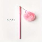 1 vnt Pink Flamingo gelio ra&scaron;iklis Gražūs pliu&scaron;iniai gulbių ra&scaron;ikliai, skirti mokykloms ra&scaron;ančioms mergaitėms Dovanos Kawaii Neutral Pens Mokyklinės reikmenys Kanceliarinės prekės