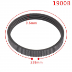 Pu guminis 238x9,6 mm elektrinis oblius, pavaros diržas, elektrinis oblius