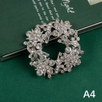 1vnt Sparkle Shoe Clips Sagtys Vestuvių vestuvių papuo&scaron;alai Batų segtukai 5.8x5cm