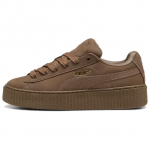 Fenty x Puma Creeper Phatty Žemės spalvų kolekcija - Visi&scaron;kai rusvi Unisex sportbačiai Ruda Auksinė &Scaron;iltai balta 396813-01 37