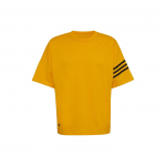 Adidas Originals Adicolor Neuclassics Vienspalviai apvalios apykaklės trumparankoviai mar&scaron;kinėliai Vyri&scaron;ki vir&scaron;utiniai drabužiai Auksiniai HM1877 XXL