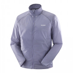 Salomon Shkout Fly Mink&scaron;tas Patogus Lengvas Kvėpuojantis Striukė Vyri&scaron;kos striukės Mėlyna C24203 XL