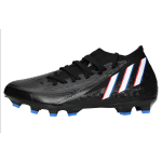Adidas Predator Edge.3 Suvarstomi Kietos Dangos MG Dirbtinės Žolės Audinio Apvyniojimas Balansas Smūgio Absorbcija Futbolo Batai Vyri&scaron;ki Futbolo Batai Juodi Balti Mėlyni GW9987 40