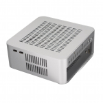 Stalinio kompiuterio korpusas Geras &scaron;ilumos i&scaron;sklaidymas I&scaron;skirtinis Kompakti&scaron;kas Mini HTPC korpusas namų vaizdo kompiuteriui