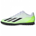 Adidas X Crazyfast.4 Turf Balti Debesys, Pagrindiniai Juodi, Skaidriai Geltoni Sportbačiai IE1583 42