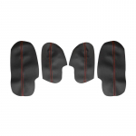 Honda Accord 2008 2009 2010 2011 2012 4 vnt. Mikropluo&scaron;to odos automobilio interjero durų porankio / durų panelės dangtelio pakeitimo apdaila door armrest B-R