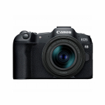 Canon EOS R8 viso kadro bekamerinis + RF 24-50mm F4.5-6.3 IS STM priartinantis objektyvas juoda