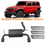 Atnaujintas galinis i&scaron;metimo vamzdis JEEP Wrangler JK/JL modeliams JK Exhaust