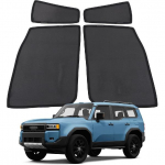 Galinės &scaron;oninės langų užuolaidėlės Toyota Land Cruiser Prado LC250 2024-2025 m. Kvėpuojantis tinklelio užuolaidėlių dangtelis automobilio langui, apsaugantis nuo UV spindulių ir saulės