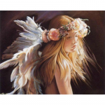 5D deimantinis paveikslas Angel Baby Christ Visas apvalus deimantinis siuvinėjimas 20X30CM