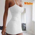 Sexy Summer Sundress Moterys su petne&scaron;ėlėmis be rankovių Bodycon trumpa mini klubo suknelė vakarėliui L
