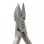 Profesionalios odelių žnyplės SPL 9064 12mm metalo sidabro spalvos
