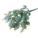 Dirbtinis Gypsophila Babysbreath gėlių kompozicijos sodo namų vakarėlio dekoras geltona