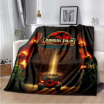 Jurassic Park 3D Printed Art Fleece antklodė lovoms žygiams i&scaron;kylai Stora antklodė Madinga lovatiesė, vilnos antklodė 180x230cm