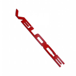 Car letter decoration sticker VELOCE TI styling decoration sticker For Alfa Romeo Giulia Stelvio Modification 1pcs red