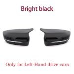 New Carbon Fiber Rearview Mirrors Cover For BMW 4 5 7 Series G30 G31 G38 G22 G11 G12 2017 2018- Black rearview mirror