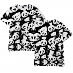 Nauji Panda 3D Spausdinti mar&scaron;kinėliai Mieli Gyvūnų Gatvės Apranga Vyrai Moterims Madingi Dideli mar&scaron;kinėliai Harajuku Vaiki&scaron;ki mar&scaron;kinėliai Vir&scaron;utiniai drabužiai berniukams mergaitėms 5XL