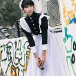 Tarnaitės drabužis Loreta Suknelė Vyri&scaron;ka Cosplay Anime Tarnaitės drabužis Loreta Juodas Tarnaitės drabužis Loreta Gothic Helovinas S
