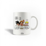 Mug en C&eacute;ramique Draagon ball One piece Naruto mashup