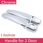 for Citroen C2 2003~2009 Chrome Exterior Door Handle Cover Car Accessories Stickers Trim Set of 2Door 2004 2005 2006 2007 2008