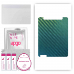 apgo Protective Skin Sticker for the back compatible with Apple iPad 4 Wi-Fi, Wrap Film, Foil, Vinyl - Pattern Carbon Chameleon CAKA1